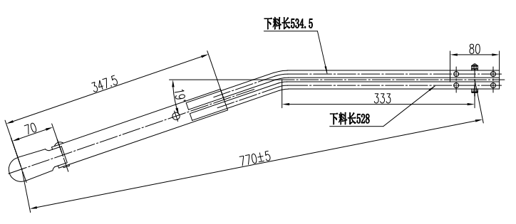 GBXM13 廈LY雙扁桿刮臂