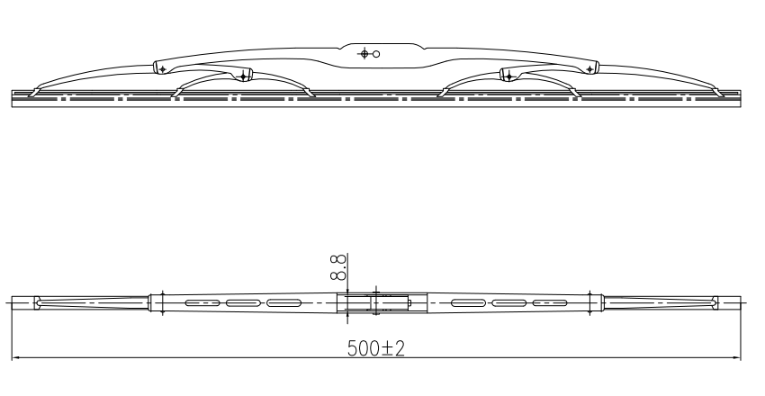 GP013 Wiper Blade（0.5m)